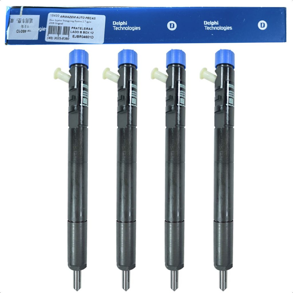 Jogo Bico Injetor Ssangyong Rexton 2.7 após 2008 Original / EJBR04601D — Original SsangYong EJBR04601D